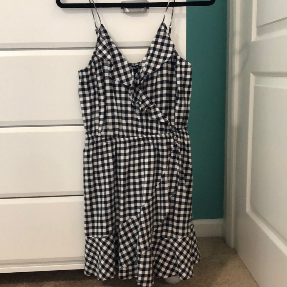 checkered dress